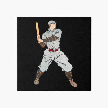 PRINT Edward Penfield Vintage Baseball Player Graphic 