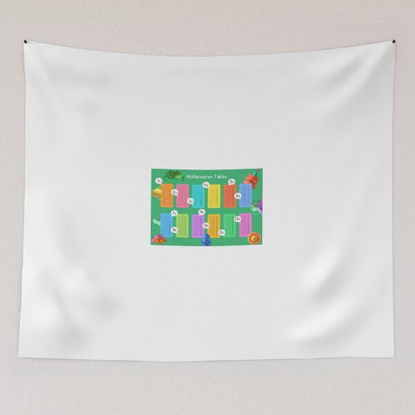 Item preview, multiplication tables designed and sold by ChrisCrete.