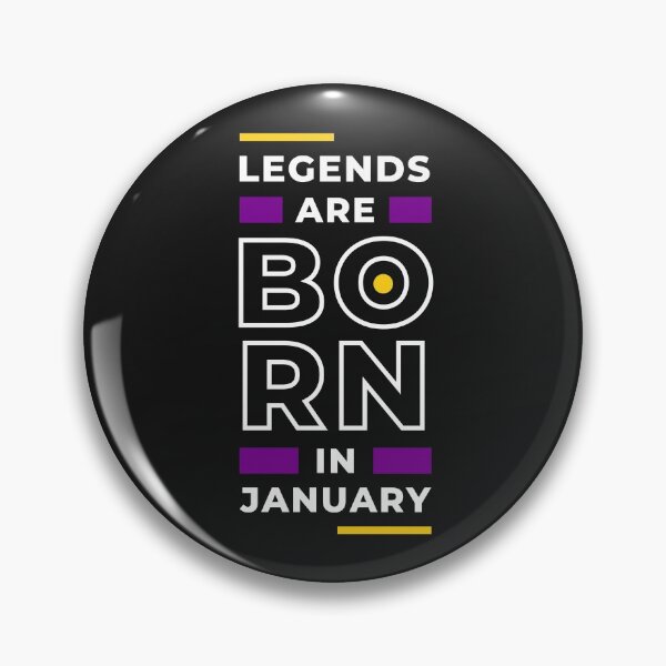 Item preview, Legends are born in January designed and sold by multi junction.