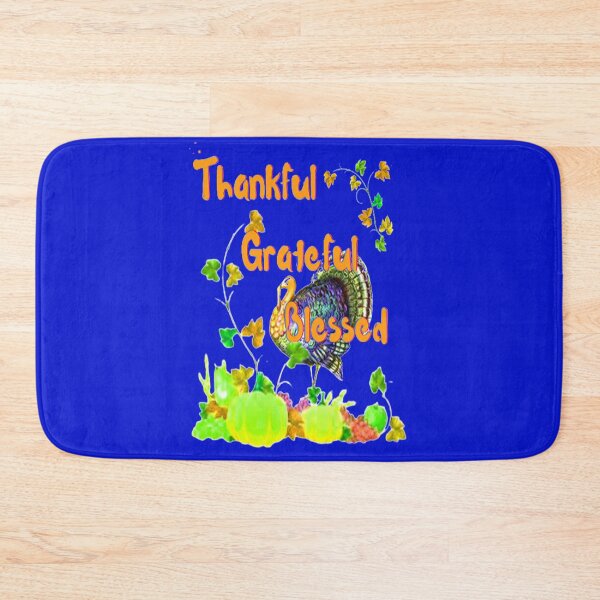 Item preview, Turkey and Pumpkins, nr 2, Plaid and all things pumpkin Thanksgiving ,Thankful Grateful Blessed, Pumpkin spice and all things nice designed and sold by Adri Barnard.