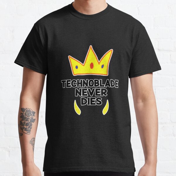 Technoblade Never Dies shirt' Sticker | Spreadshirt