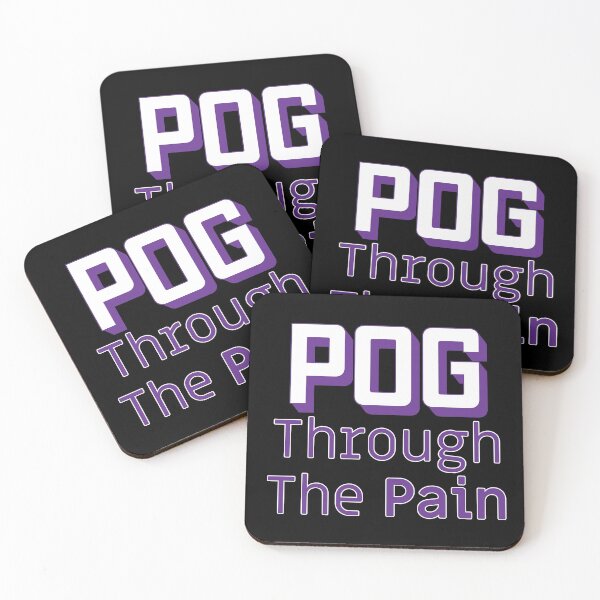 Item preview, POG through the Pain - Purple Text designed and sold by TheMajesticGoat.