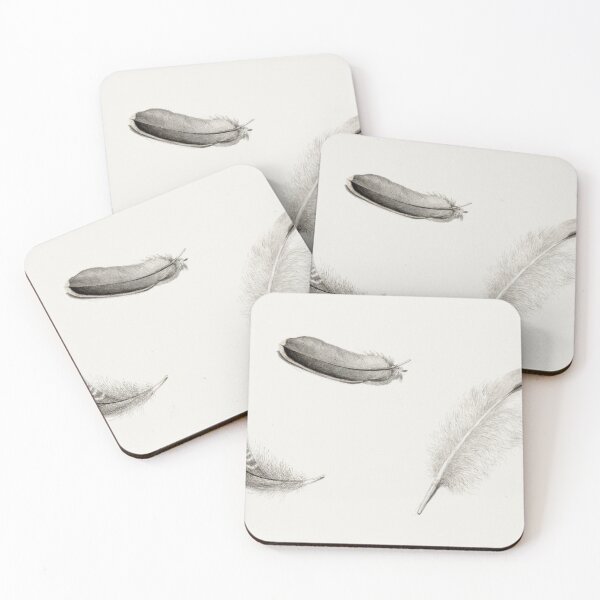 Item preview, Study of three feathers (1813–1838) by Dirk Salm designed and sold by FindYouByZ.