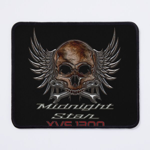 Item preview, Midnight Star XVS 1300 skull designed and sold by KlaraBubble.