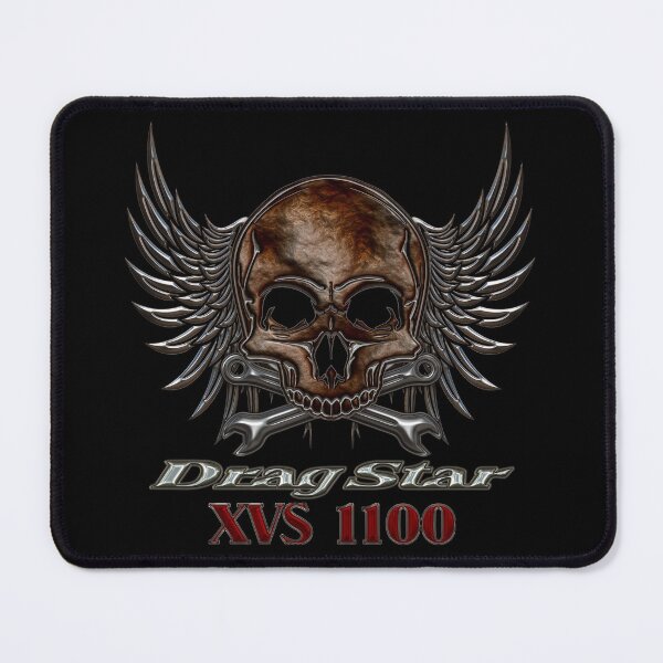 Item preview, Drag Star XVS 1100 skull designed and sold by KlaraBubble.