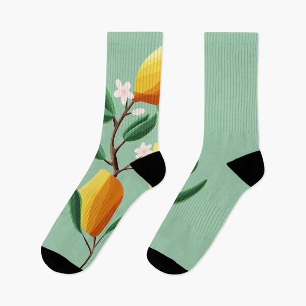 Item preview, Lemons on Mint designed and sold by BlueLela.