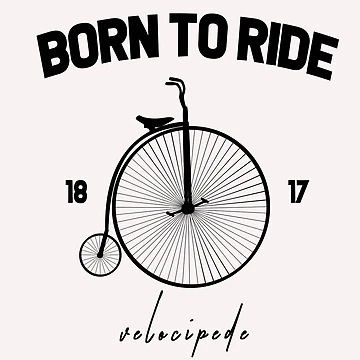 Artwork thumbnail, Born To Ride Velocipede, Born To Ride Lover by shellnot