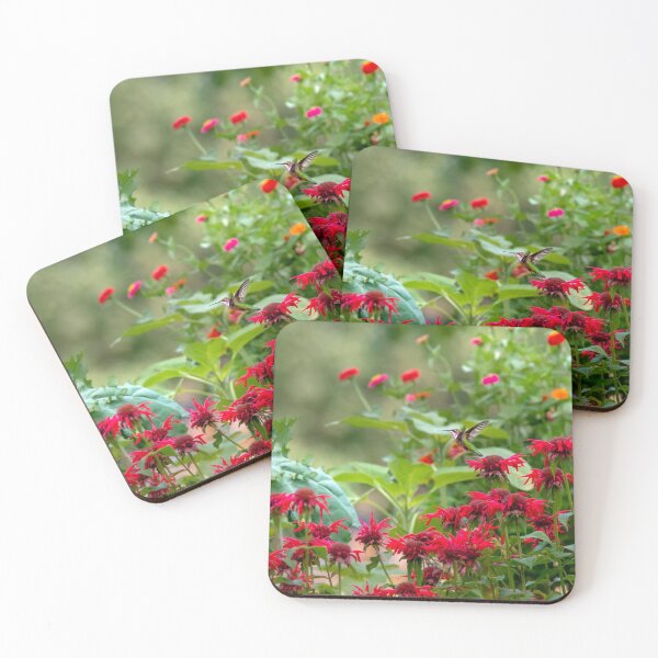 Item preview, Hummingbird and Bees Balm designed and sold by SilentJane.