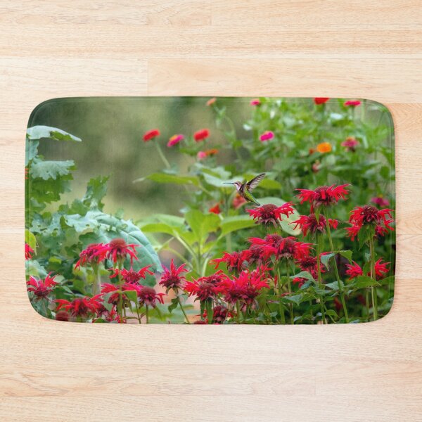 Item preview, Hummingbird and Bees Balm designed and sold by SilentJane.