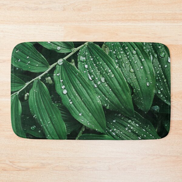 Item preview, Leaves and dewdrops designed and sold by OrionPhotograph.