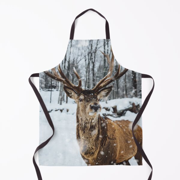 Item preview, Deer in the snow designed and sold by OrionPhotograph.