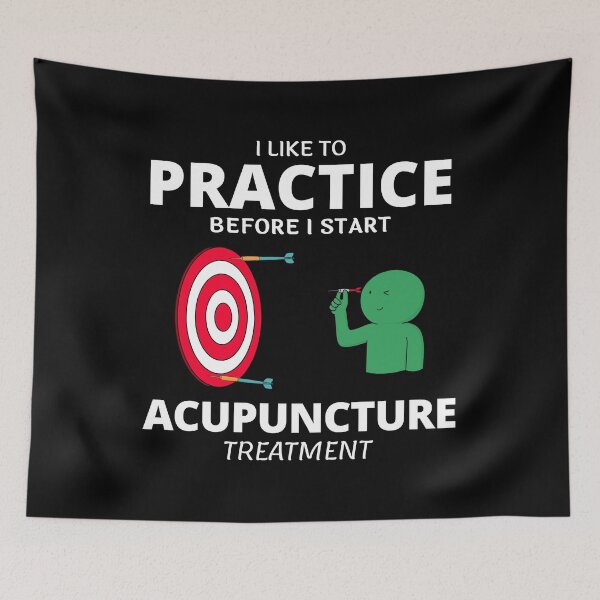 Item preview, Acupuncture Acupuncturist Chinese Medicine Funny Saying designed and sold by TastefulTees.