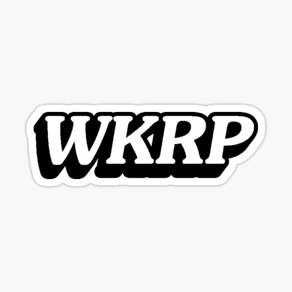 Wkrp In Cincinnati Stickers for Sale