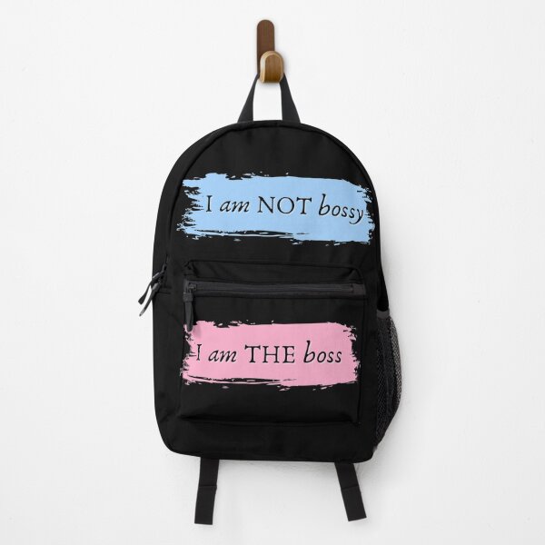 Item preview, I Am Not Bossy I Am The Boss (Blue and Pink) - Leadership designed and sold by CaitU.
