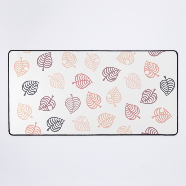 Item preview, Nook Leaf Aloha Logo - Valentines Day inspired pastel / taupe pink colors designed and sold by TheMajesticGoat.