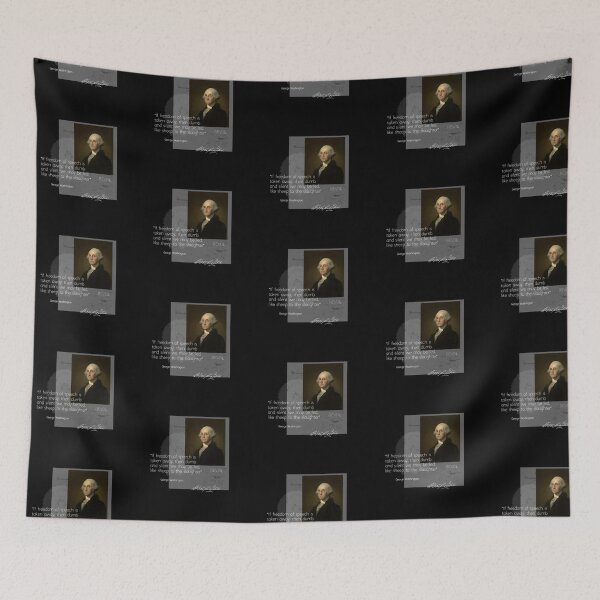 Item preview, George Washington - Black USA designed and sold by REVOL-.