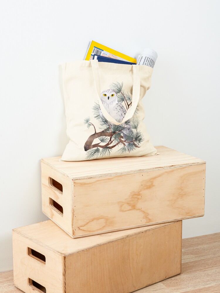 Alternate view of Snowy Tote Bag