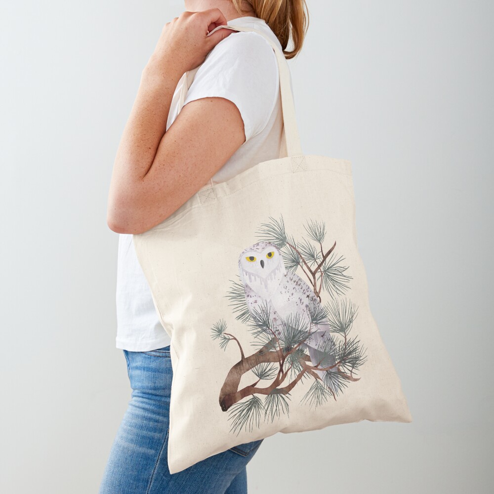 Snowy Tote Bag
