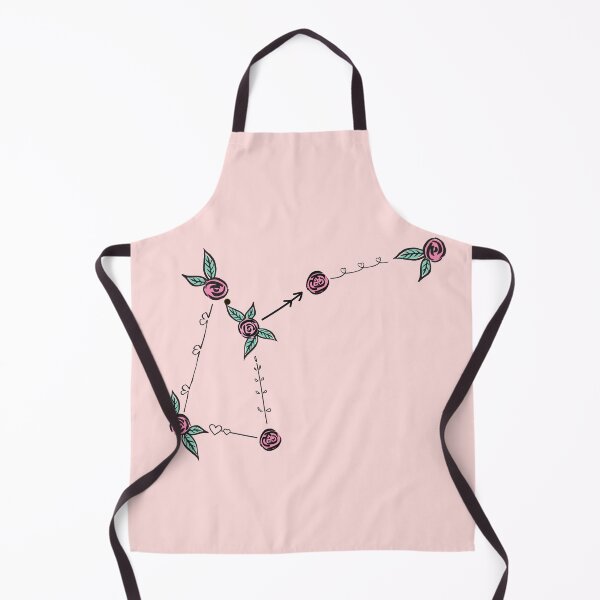 Item preview, Musca (The Fly) Constellation Roses and Hearts Doodle designed and sold by EndlessDoodles.