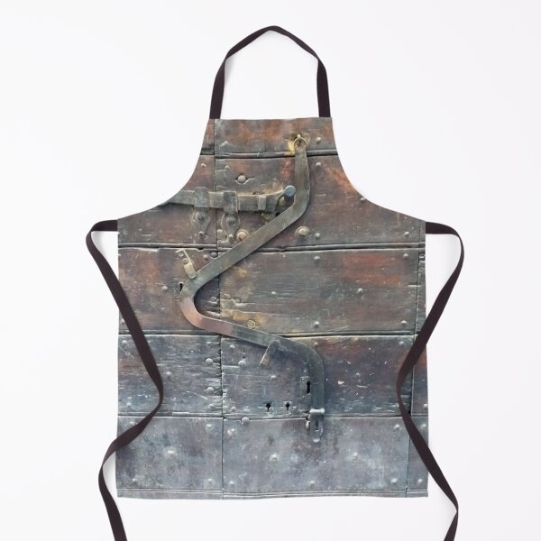 Item preview, Antique door latch wooden door Rome Italy designed and sold by Anna Lemos.