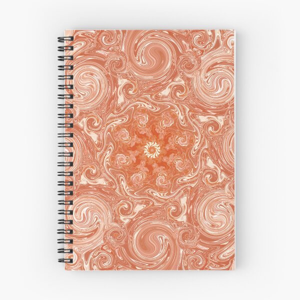 Item preview, Marvellous Marble Mandala: Lolly Orange designed and sold by PrintInks.
