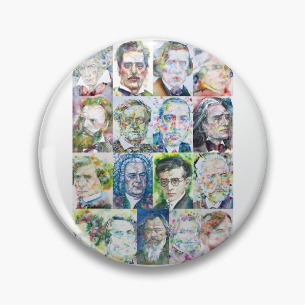 Item preview, SEVENTEEN GREAT COMPOSERS designed and sold by lautir.