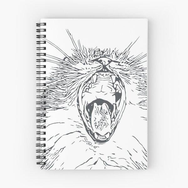 Item preview, Funny Cat Yawn or The Cry VRS2 designed and sold by vivendulies.