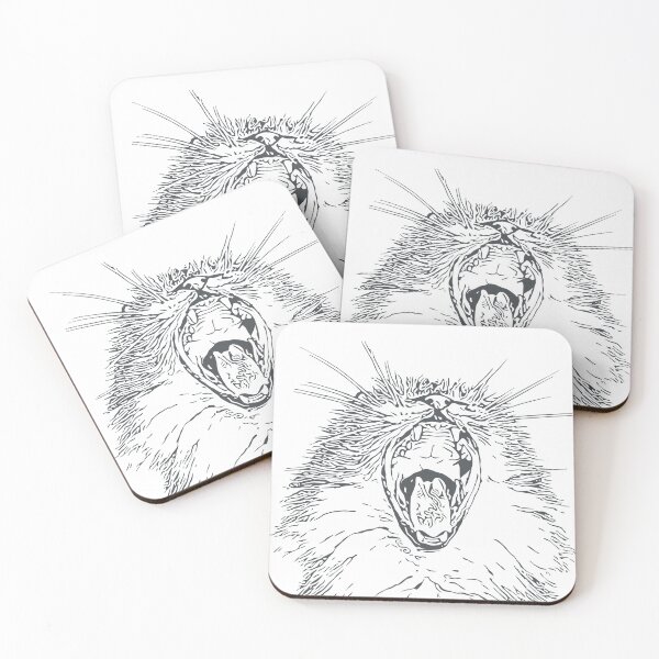 Item preview, Funny Cat Yawn or The Cry VRS2 designed and sold by vivendulies.
