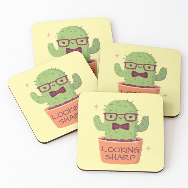 Item preview, Cute Cactus With Glasses Looking Sharp designed and sold by rustydoodle.