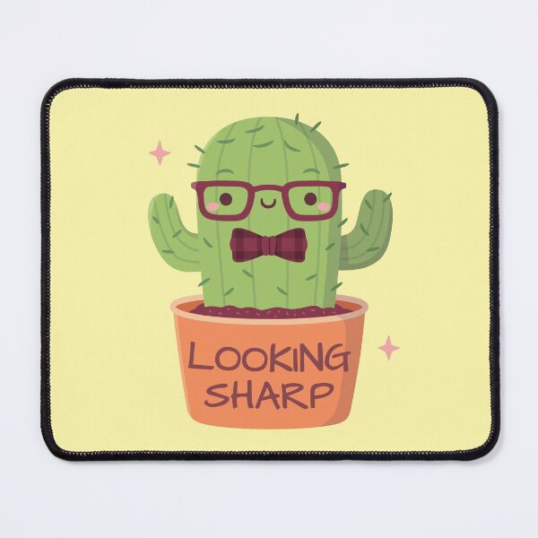 Item preview, Cute Cactus With Glasses Looking Sharp designed and sold by rustydoodle.