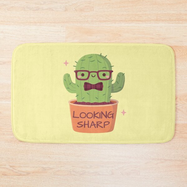 Item preview, Cute Cactus With Glasses Looking Sharp designed and sold by rustydoodle.