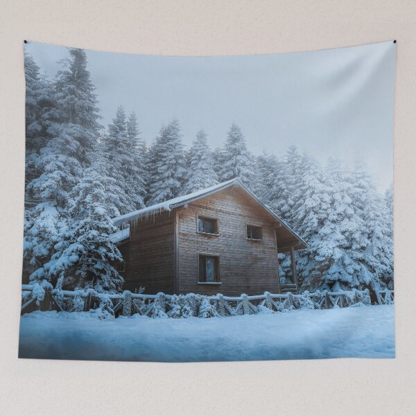 Item preview, Nordic chalet designed and sold by OrionPhotograph.