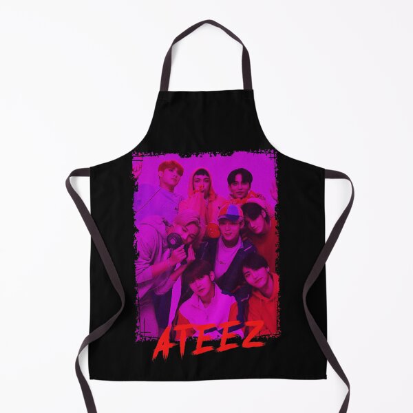 Item preview, ATEEZ Kpop Group Members Purple Kpop RGB Color Design designed and sold by Piosenka Art.