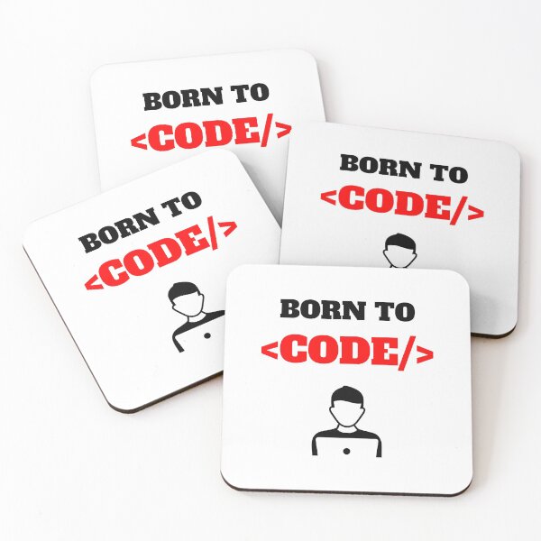 Item preview, Born To Code, Software Developer, Software Engineer, Computer Science, Web, WWW, Programming Humor, HTML designed and sold by Max-Wear.