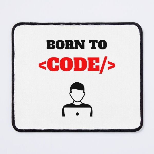 Item preview, Born To Code, Software Developer, Software Engineer, Computer Science, Web, WWW, Programming Humor, HTML designed and sold by Max-Wear.