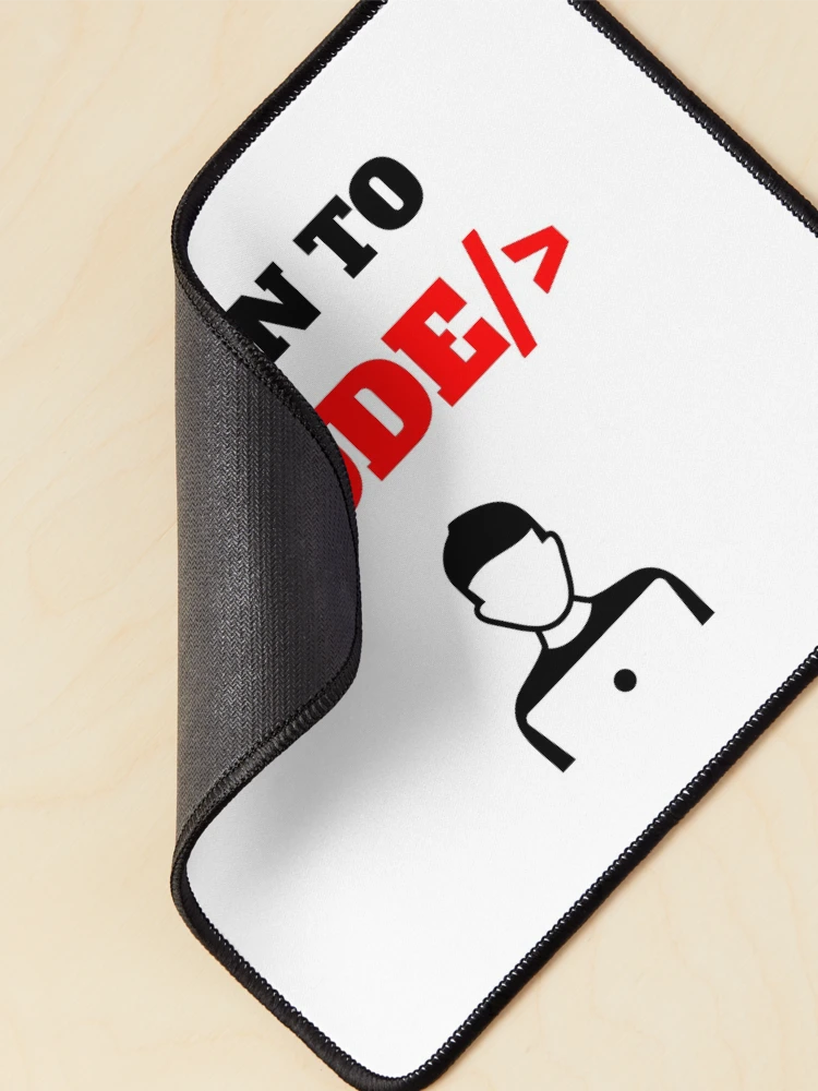 Thumbnail 2 of 5, Mouse Pad, Born To Code, Software Developer, Software Engineer, Computer Science, Web, WWW, Programming Humor, HTML designed and sold by Max-Wear.