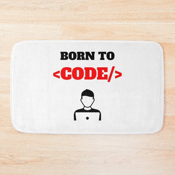 Item preview, Born To Code, Software Developer, Software Engineer, Computer Science, Web, WWW, Programming Humor, HTML designed and sold by Max-Wear.