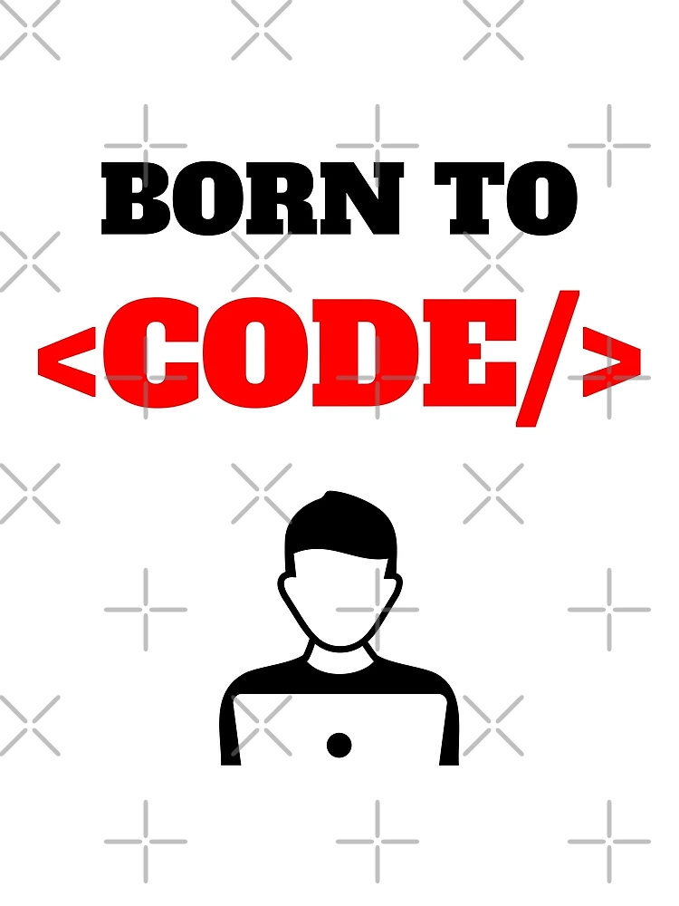 Thumbnail 3 of 3, Scarf, Born To Code, Software Developer, Software Engineer, Computer Science, Web, WWW, Programming Humor, HTML designed and sold by Max-Wear.