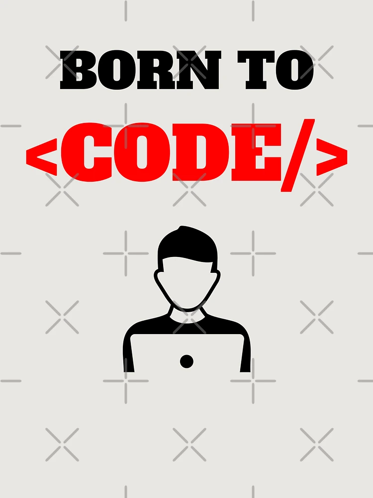 Thumbnail 6 von 6, Premium Oversized Pullover, Born To Code, Softwareentwickler, Software Engineer, Informatik, Web, WWW, Programmierhumor, HTML designt und verkauft von Max-Wear.