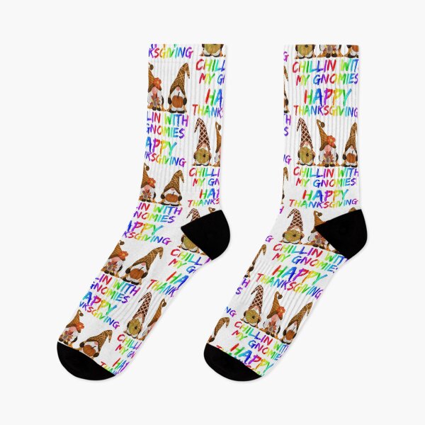 Item preview, HAPPY THANKSGIVING, CHILLIN WITH MY GNOMIES, HAPPY GNOMES, GNOME MEME,  designed and sold by R B Chrystal.