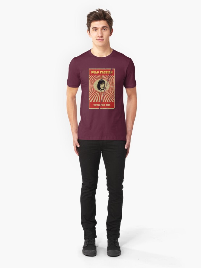 Alternate view of Pulp Faction - Mia Slim Fit T-Shirt