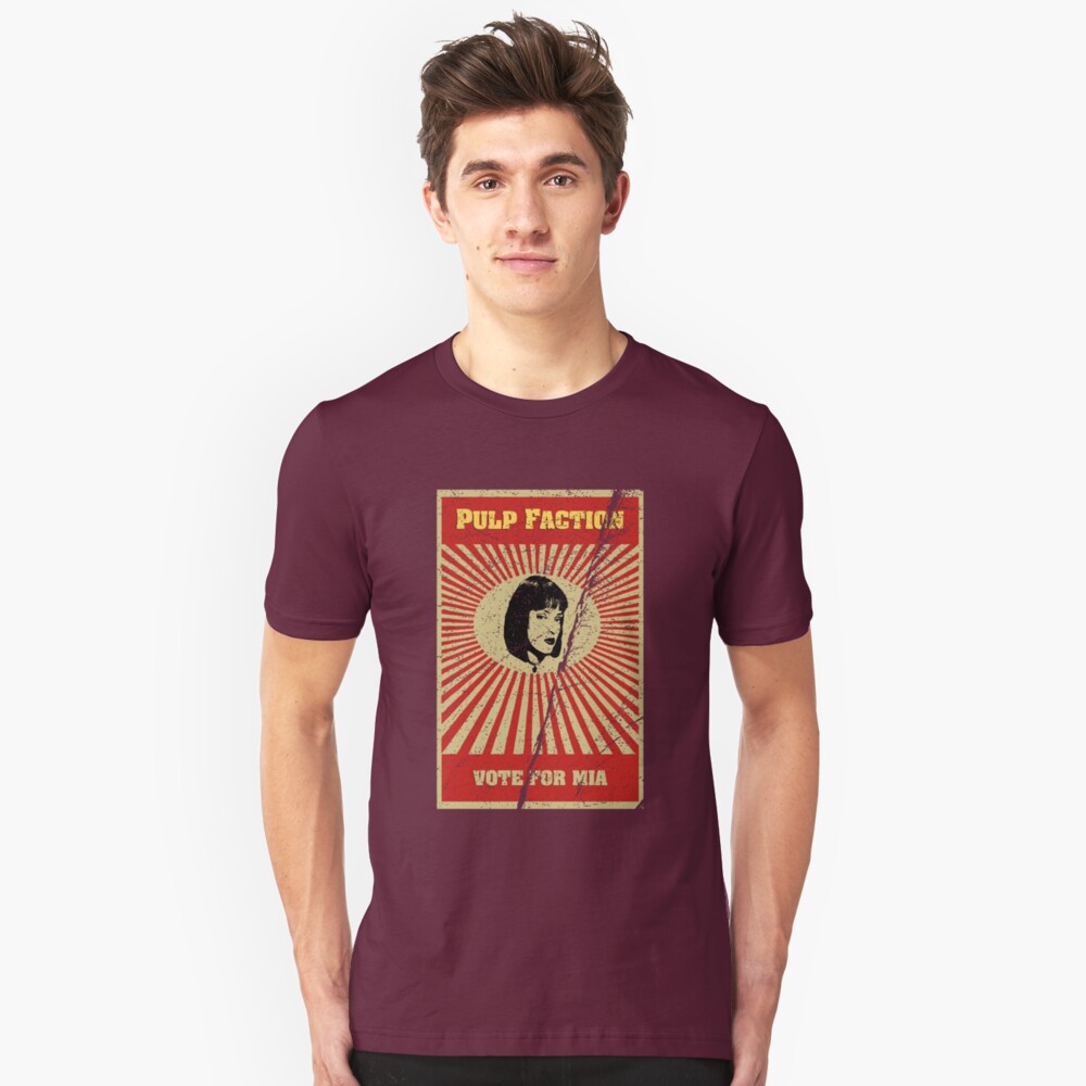 Pulp Faction - Mia Slim Fit T-Shirt