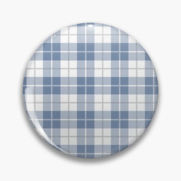 Item preview, Blue and White Checked Gingham Pattern designed and sold by thesnowwhyte.