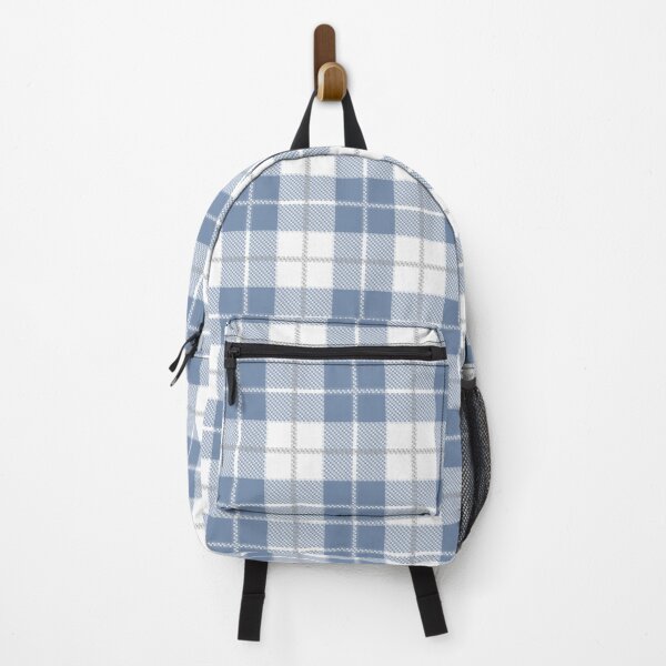 Item preview, Blue and White Checked Gingham Pattern designed and sold by thesnowwhyte.