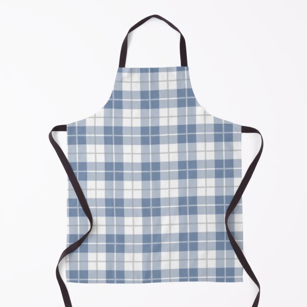 Item preview, Blue and White Checked Gingham Pattern designed and sold by thesnowwhyte.