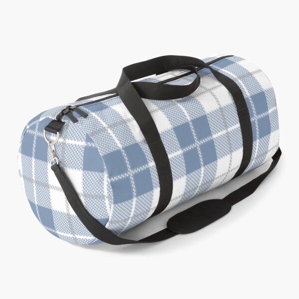 Item preview, Blue and White Checked Gingham Pattern designed and sold by thesnowwhyte.