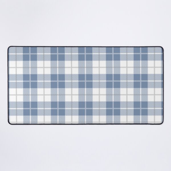Item preview, Blue and White Checked Gingham Pattern designed and sold by thesnowwhyte.