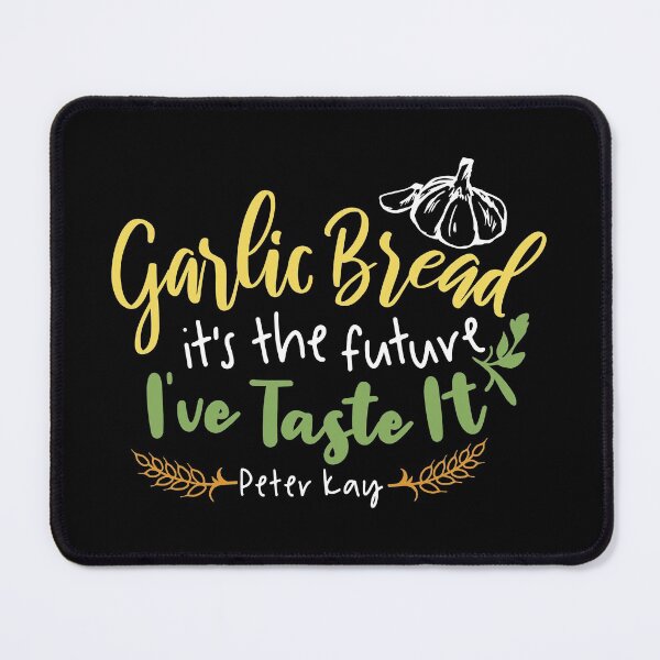 Item preview, Garlic Bread is the future Quote Design and Pattern designed and sold by FlinArt.