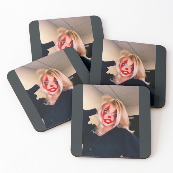 Item preview, LOREN GRAY CLOWN FACE designed and sold by DamianWilkaty.
