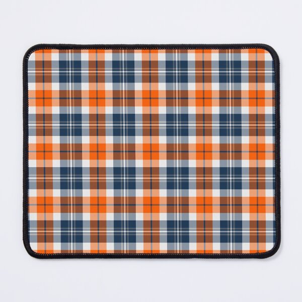 Item preview, Orange and Blue Sporty Plaid designed and sold by plaidwerx.